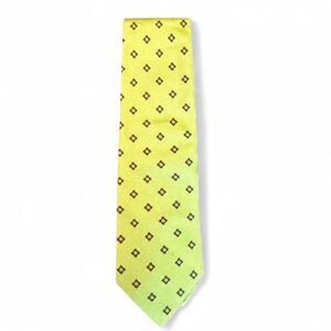 Andrew’s Ties Milano Lime Green 100% Silk Necktie  Italy Limited Edition 10/30